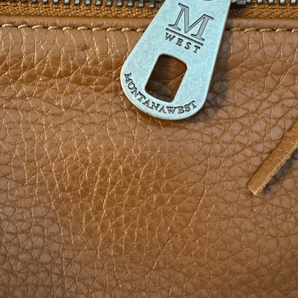 Montana West Brown Leather Fringe Crossbody Bag - Picture 7 of 11